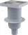 APV6411 Сливной трап 150 × 150/50, подводка – прямая, решетка – нержавеющая сталь, гидрозатвор – мокрый Alca Plast в Темрюке