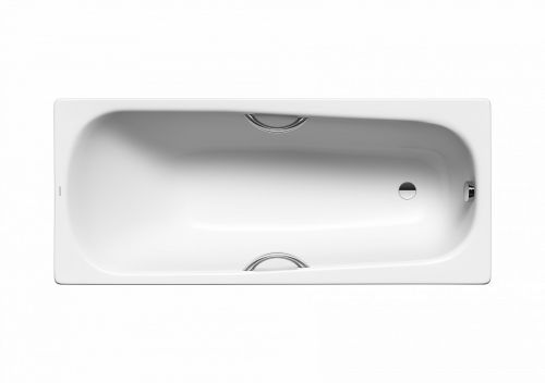 Стальная ванна Kaldewei SANIFORM PLUS STAR Mod. 333, 1600*750*410, alpine white, без ножек, с отверстиями для ручек в Темрюке