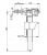 A16-3/8 Впускной механизм с боковой подводкой и металлической резьбой (для керамических бачков) Alca Plast в Темрюке