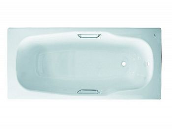 Стальная ванна BLB Atlantica 180x80x36, универсальная, с отверстиями для ручек в #REGION_NAME_DECLINE_PP#