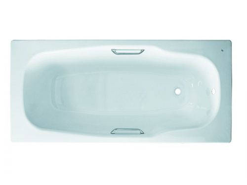Стальная ванна BLB Atlantica 180x80x36, универсальная, с отверстиями для ручек в Темрюке